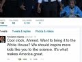 AP-Obama tweets support for clock-making Muslim student