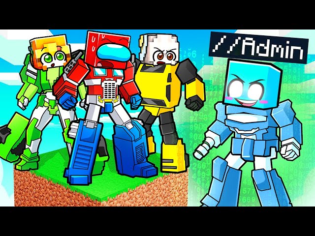Usé COMANDOS de ADMINISTRADOR en Un Bloque de TRANSFORMERS!