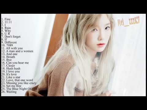 태연 노래모음 베스트 best song taeyeon - SNSD Vol 105