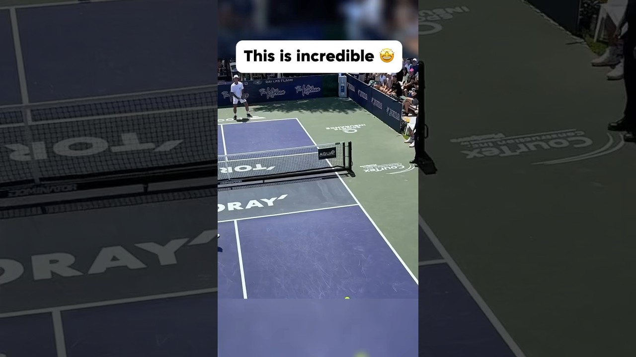 A walk-off Erne winner 😮‍💨 🎥: ​⁠@MajorLeaguePickleball #shorts #pickleball #erne