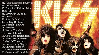 K I S S Greatest Hits Full Album 2022 || K I S S Best Song Playlist