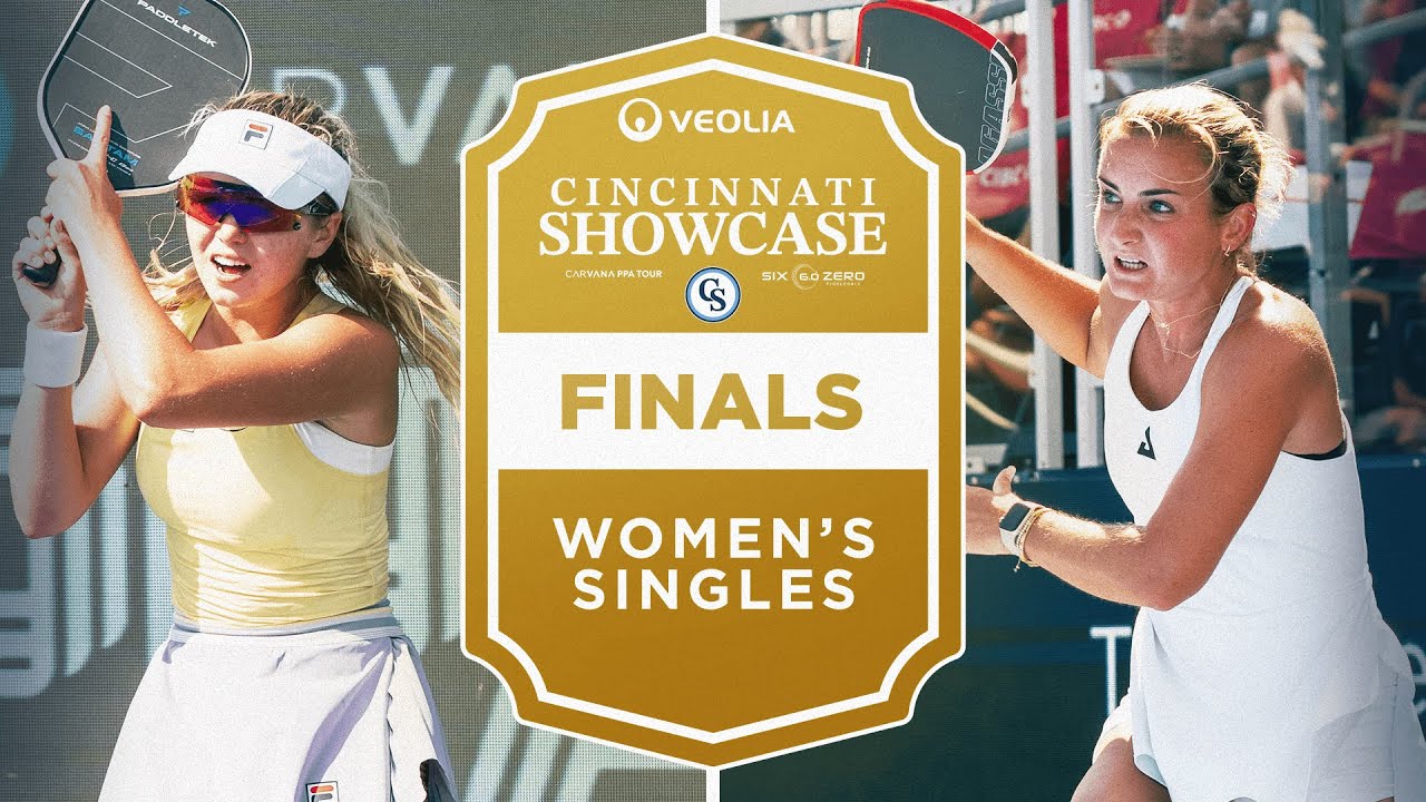 Anna Leigh Waters v Kate Fahey at the PPA Veolia Cincinnati Showcase