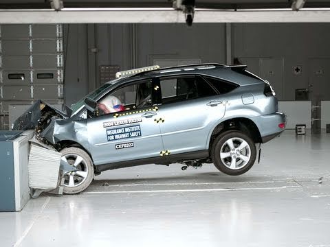 Відео краш-тесту Lexus Rx 2004 - 2008