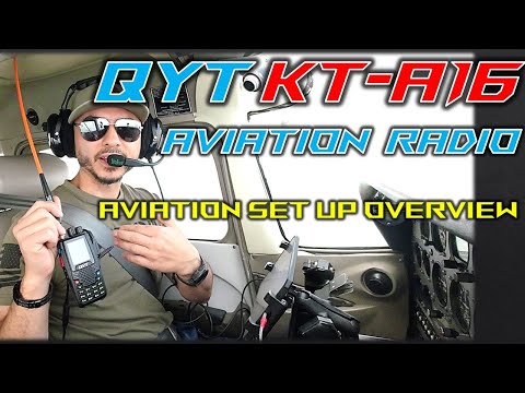 QYT KT-A16 Aviation Radio Set Up