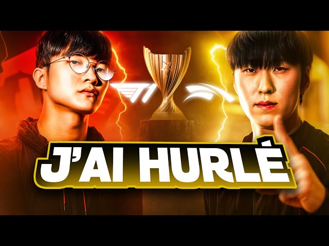 T1 vs HLE🔥J'AI HURLÉ, FAKER MONTRE QU'IL EST LE GOAT ?