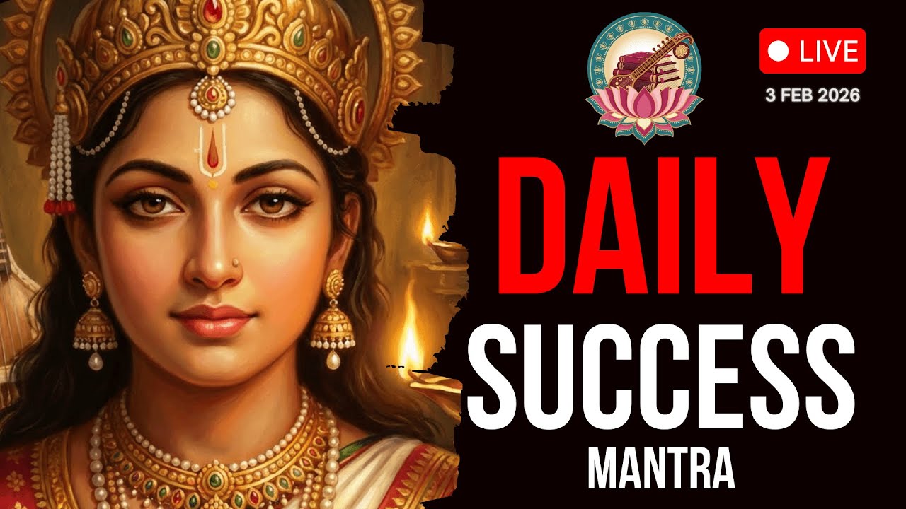 🔴 LIVE 🔴 Powerful Saraswati Success Mantra for Memory Power | Remember What You Study