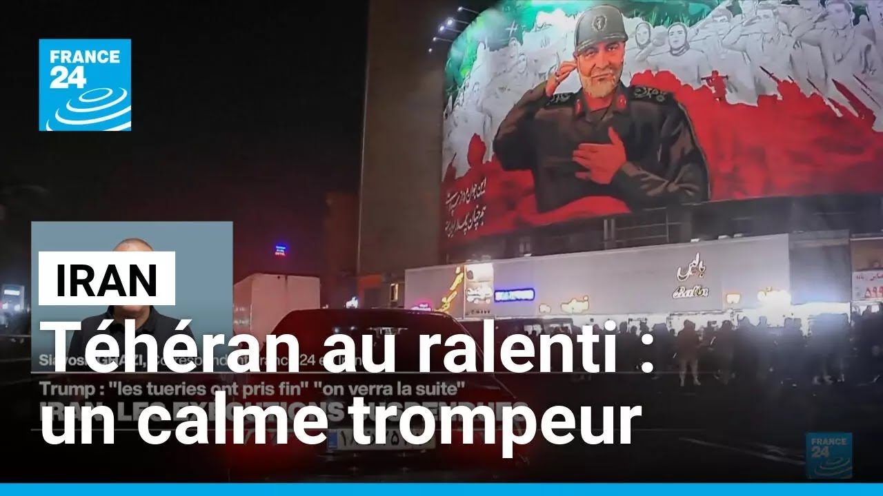 Iran : à Téhéran, un calme trompeur sous haute tension • FRANCE 24