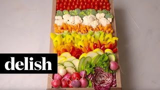איך להכין פלטת ירקות