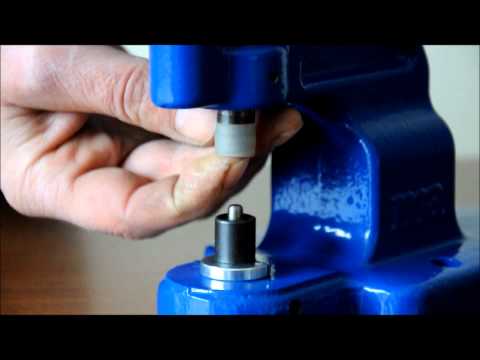 Micron TEP-1 Attaching machine Closed Cap Bebeto Snap Installation