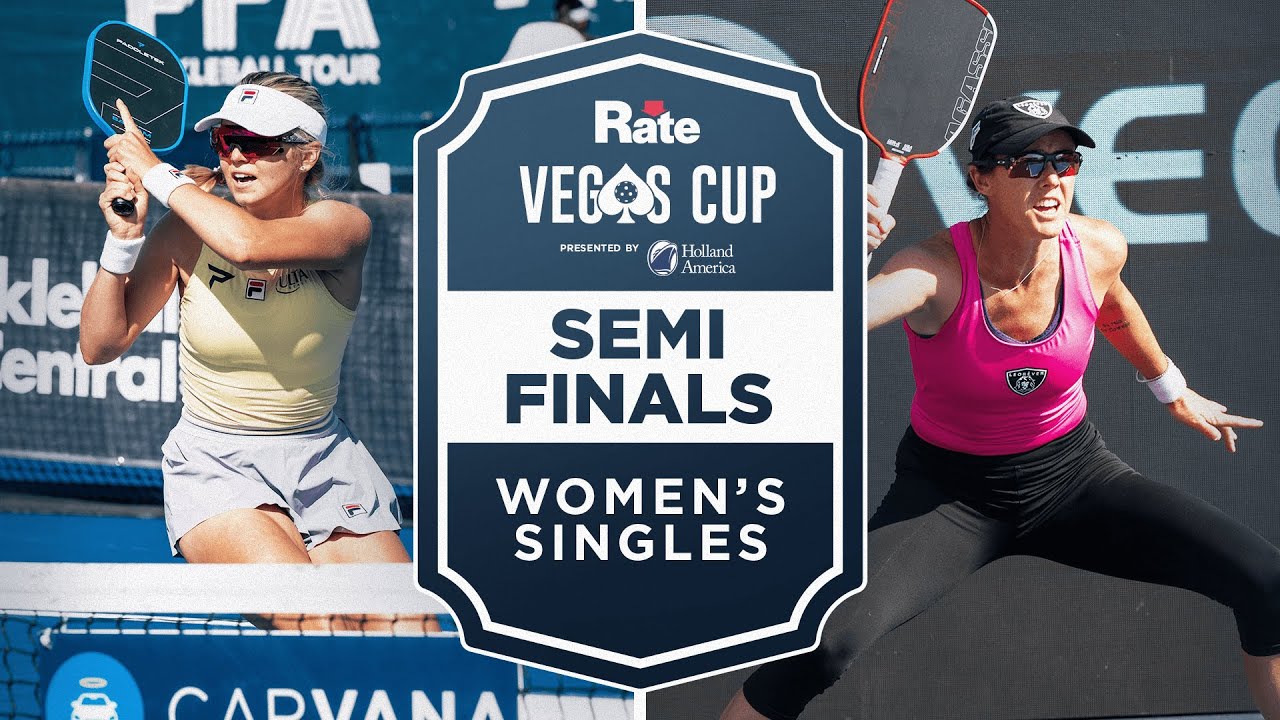 Anna Leigh Waters v Kaitlyn Christian at the Rate Vegas Cup presented by Holland America