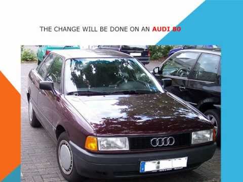 Audi 80 (B3)  - Cabin Air Filter Replacement