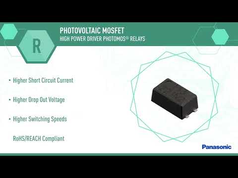 PhotoVoltaic MOSFET Drivers from Panasonic