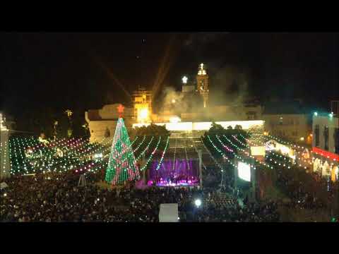 Lighting the Bethlehem Christmas tree 2017