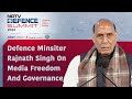 NDTV Defence Summit 2024 | What Rajnath Singh Said On Media Freedom, Governance