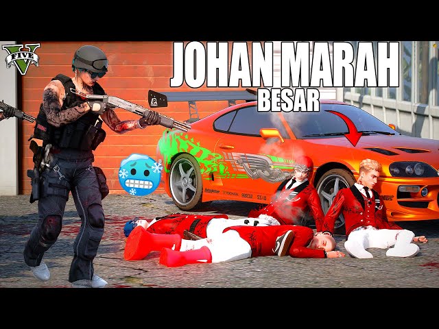 JOHAN MENGHABISI SEMUA PASUKAN KILLER MAFIA TERKUAT DI KOTA !! GTA 5 ROLEPLAY