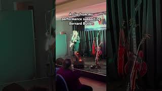 A clip from my performance supporting Bernard Butler! 🎶 #livemusic #bernardbutler #indiemusic