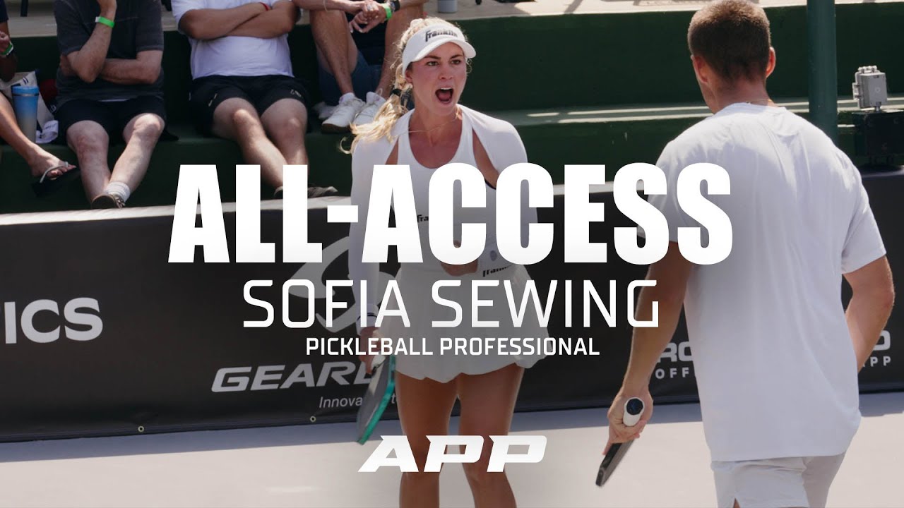 All-Access: Inside Pro Pickleball Player Sofia Sewing's Newport Beach Stop on the APP Tour