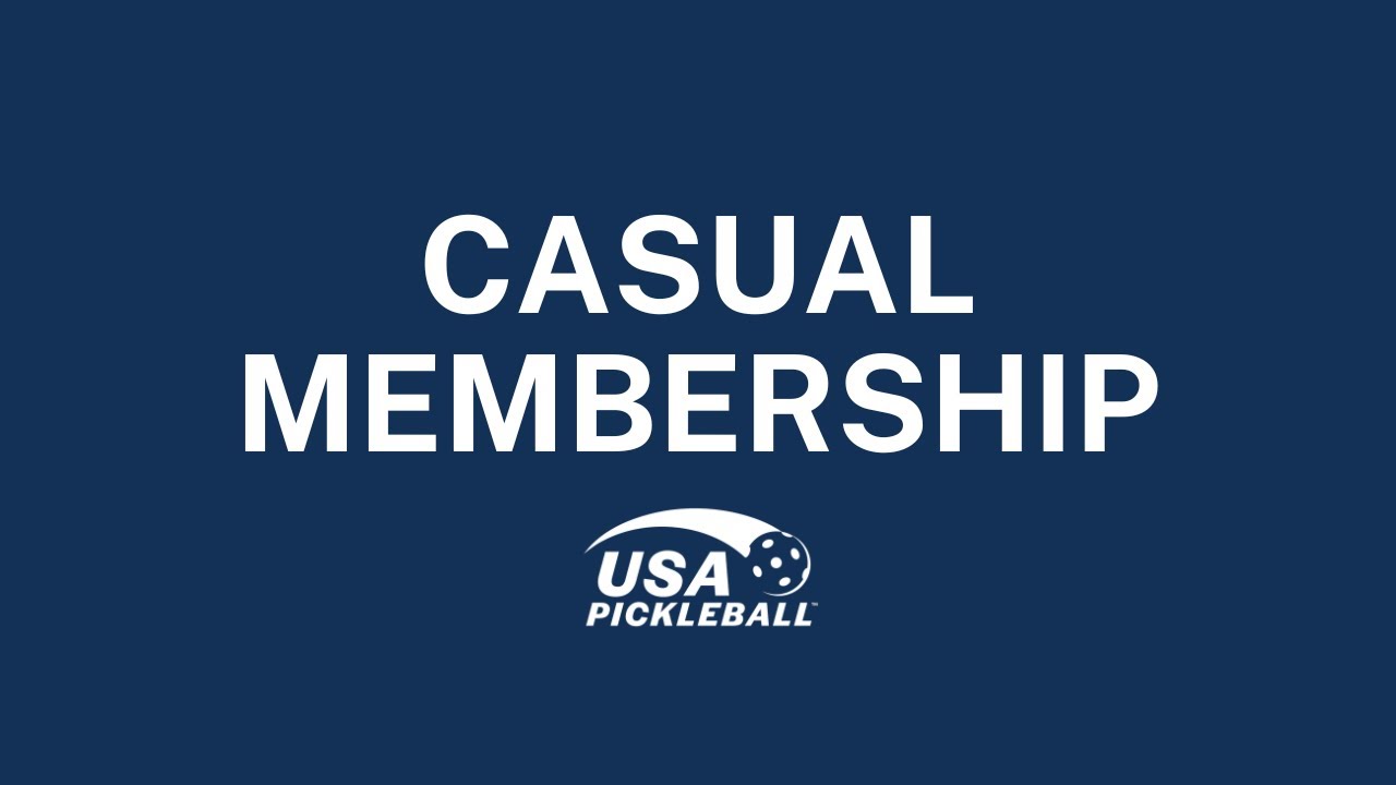 Casual Membership | USA Pickleball