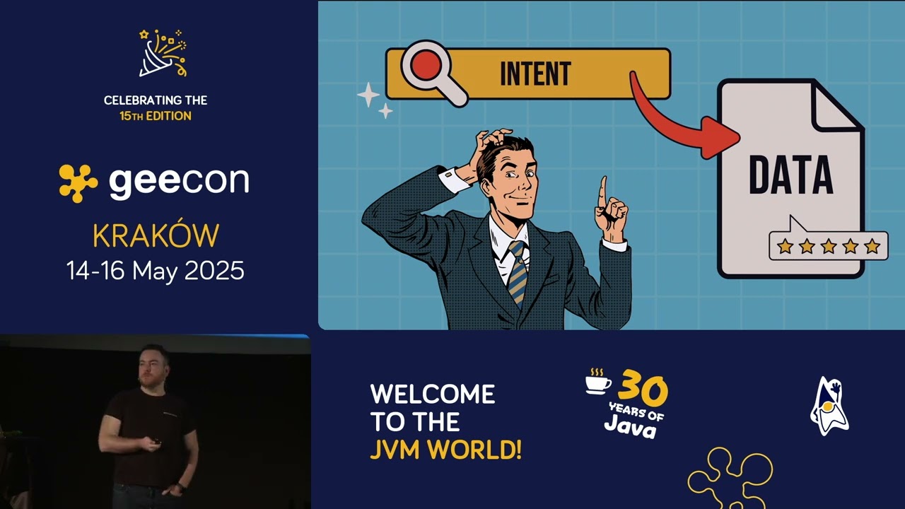 GeeCON 2025: Josef Goldstein - The Future of Data is Words