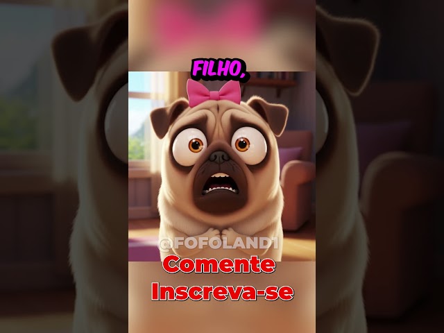 Cuidado com o que você diz 🤬🐶 #pug #pets #cachorro