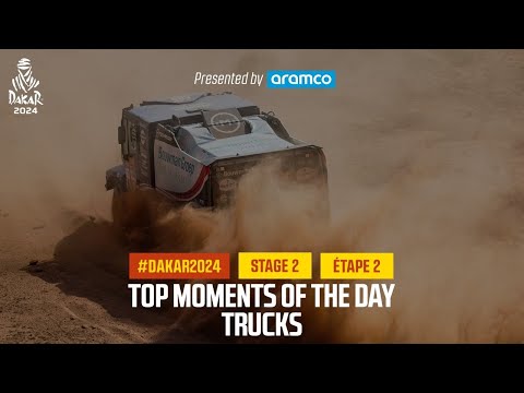 Trucks Top moments - Stage 2 - #Dakar2024