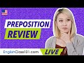 English Preposition Review  Grammar for Absolute Beginners.(1080p)