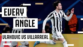 ⏱⚽ 33 SECOND Champions League Debut Goal! | Dušan Vlahović vs Villarreal | EVERY ANGLE
