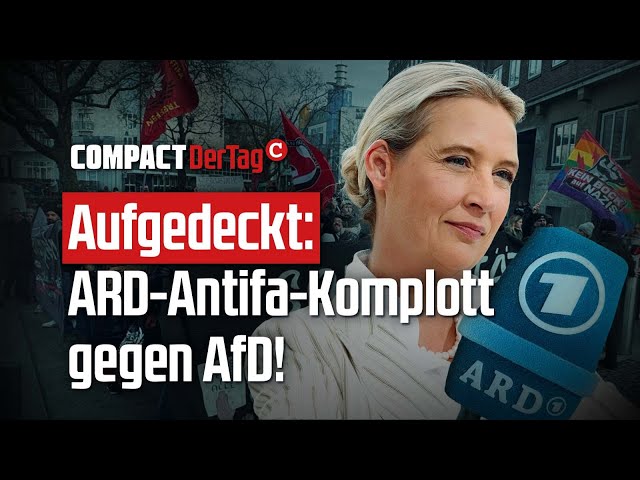 Aufgedeckt: ARD-Antifa-Komplott gegen AfD!💥