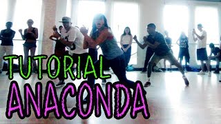 ANACONDA – Nicki Minaj Dance TUTORIAL Choreography