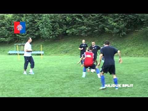 Hajduk Training in Maribor