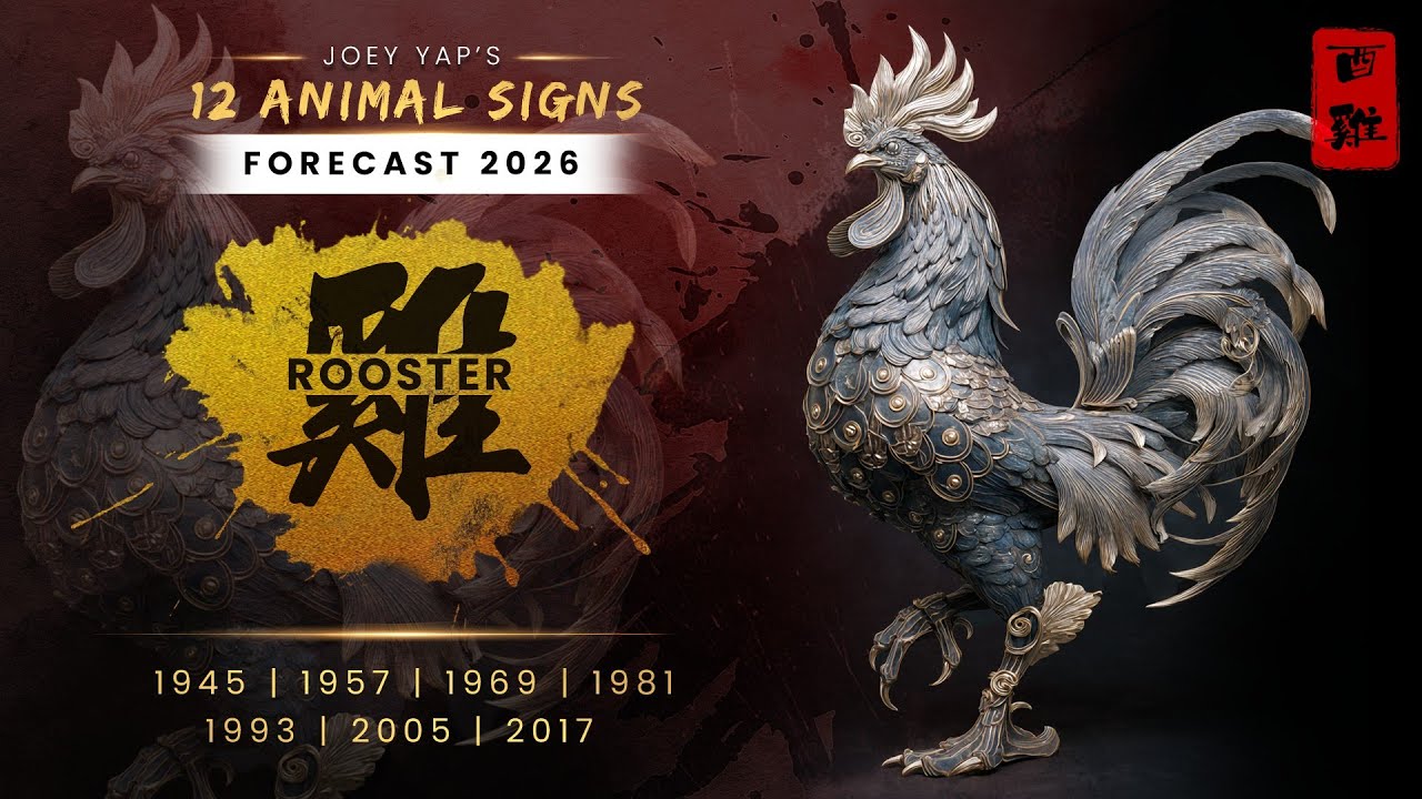 2026 Animal Signs Forecast: Rooster [Joey Yap]