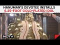 Hanuman Jayanti | Lord Hanumans Devotee Installs 6.25-foot Gold-Plated Idol At Home In Surat