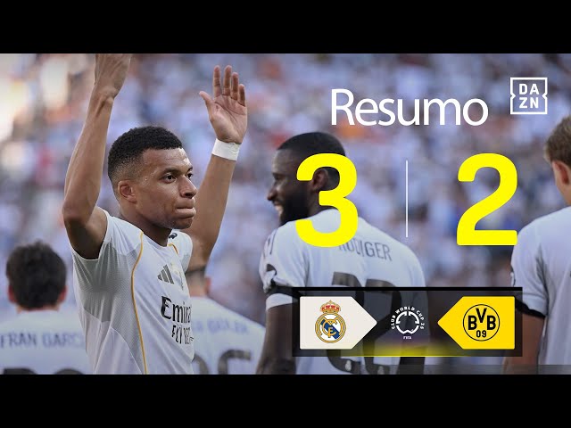 Resumo | Real Madrid 3-2 Dortmund | FIFA Mundial de Clubes