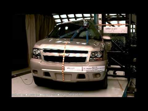 Видео краш-теста Chevrolet Suburban с 2006 года