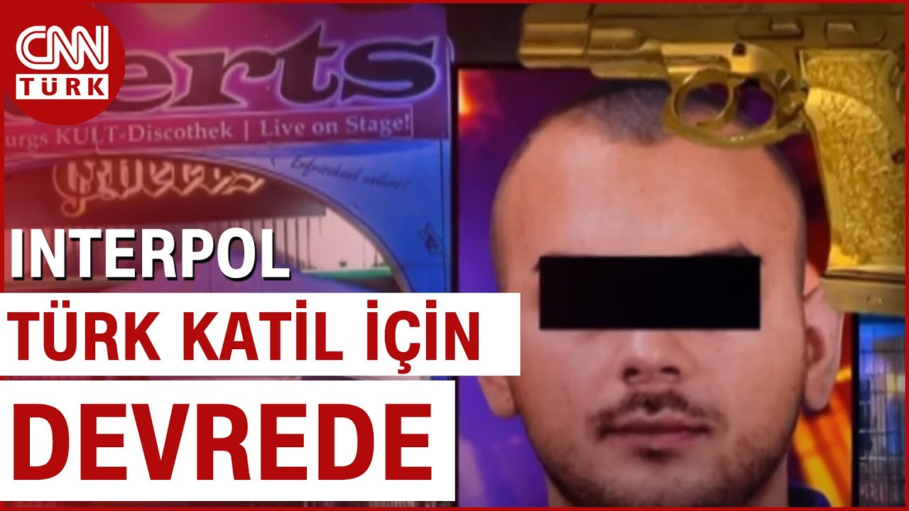 Almanya İnsan Avı Başlattı! Altın Tabancalı Türk Katil İçin Interpol Devrede...