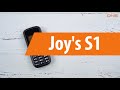 Распаковка сотового телефона Joy's S1 / Unboxing Joy's S1