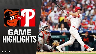 Orioles vs. Phillies Game Highlights (8/5/25) | MLB Highlights