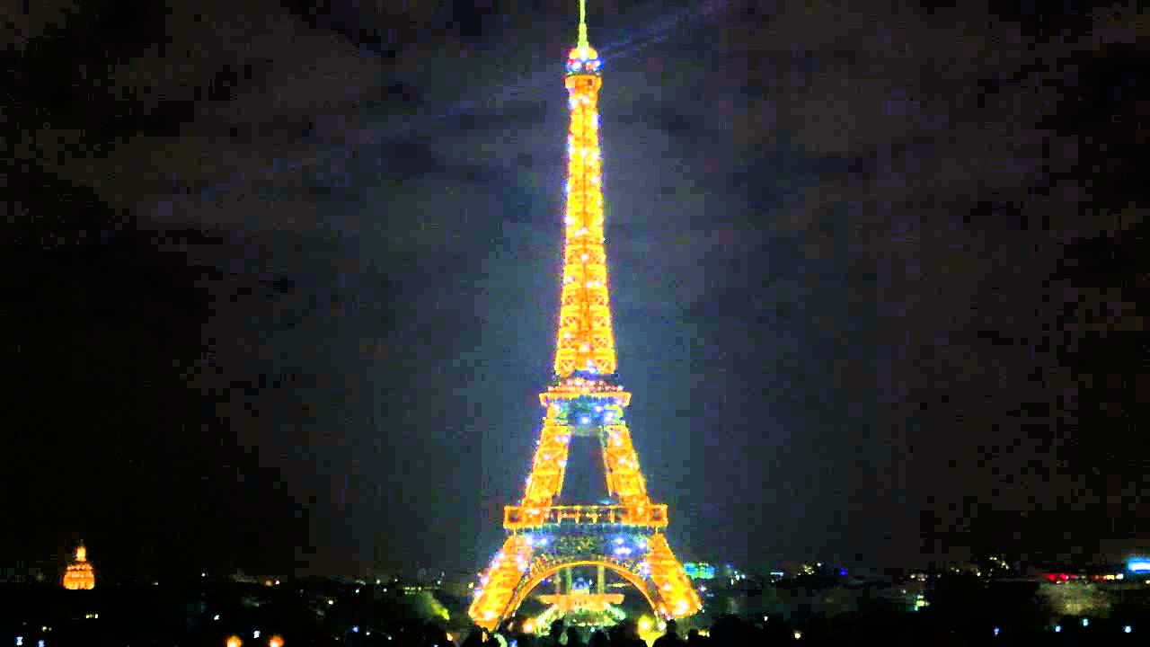 Eiffeltoren parijs verlicht youtube