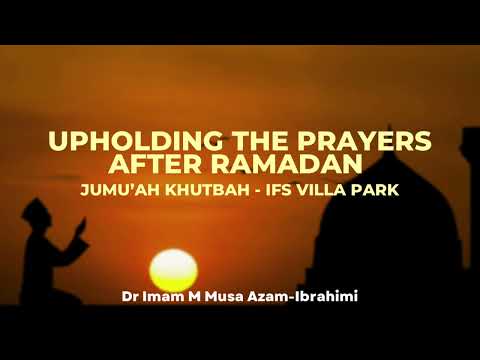 Khutbah 4/12/24 IFS Villa Park
