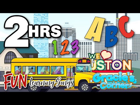 Wheels on the Bus + More Fun Songs | Gracie’s Corner Compilation | Nursery Rhymes + Kids Songs