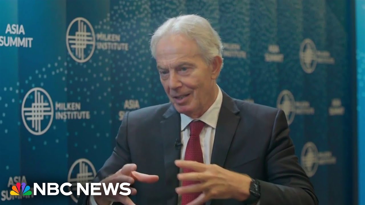 Peace in the Middle East still ‘possible,’ says Tony Blair