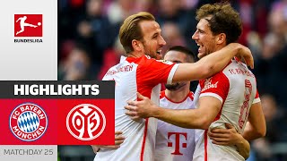 Bayern crushes Mainz 05 | FC Bayern München — 1. FSV Mainz 05 8:1 | Highlights | MD 25 – BL 23/24