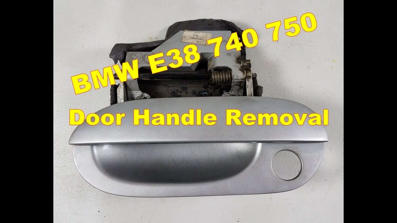 Bmw 528i door handle replacement #5