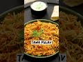 Master the Art of Making Delicious TAWA PULAO in Minutes! #Shorts #YoutubeShorts  - 00:45 min - News - Video