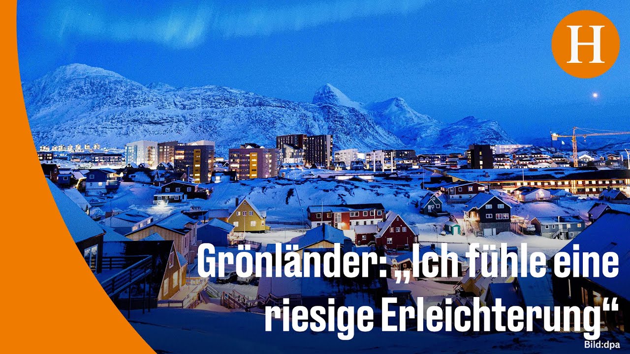 Einwohner Grönlands nach Trump-Auftritt in Davos beruhigt