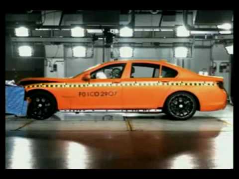 Bmw 7 series crash test videos #7