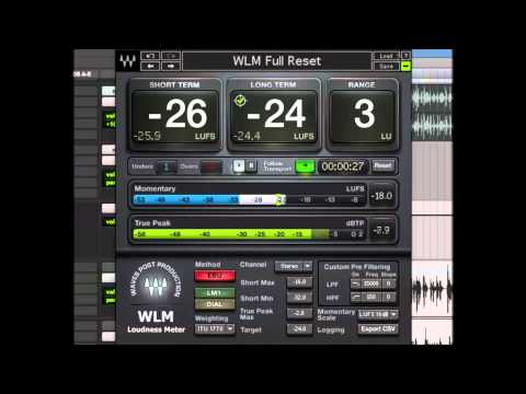 Introducing WLM - Waves Loudness Meter