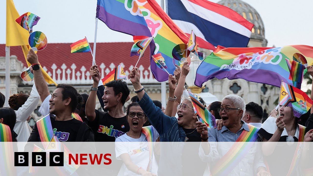 Thailand senate approves same-sex marriage bill | BBC News