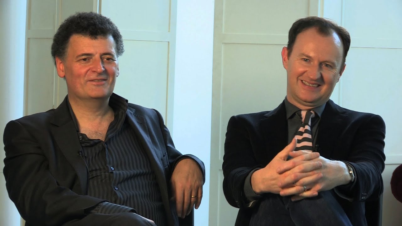 An Interview With Steven Moffat And Mark Gatiss Sherlock Series 3 Bbc One Youtube 