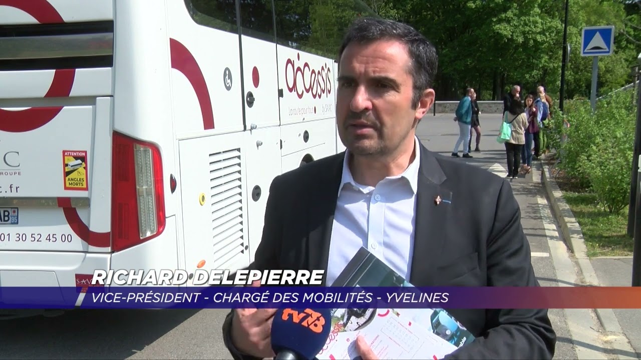 Yvelines | Un nouvel autocar entièrement dédié aux personnes à mobilité réduit